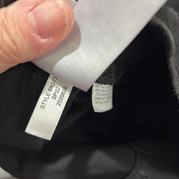 J. Crew Factory 9" mid-rise black skinny jean in signature stretch EUC size 30 - Picture 12 of 12
